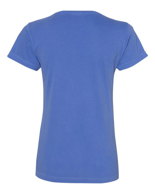 Comfort Colors Garment-Dyed Women’s Midweight V-Neck T-Shirt - 3199
