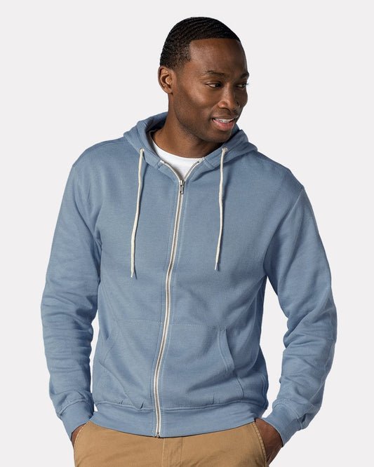 MV Sport Retro Heather Full-Zip Hooded Sweatshirt - 2349