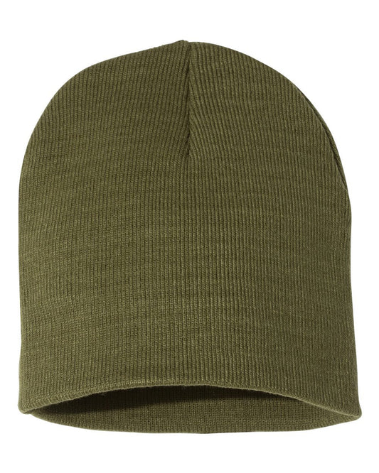 Bayside USA-Made 8½" Inch Knit Beanie - 3810
