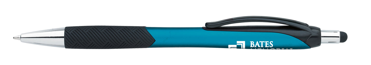 Good Value Metallic Pattern Grip Stylus Pen-55782