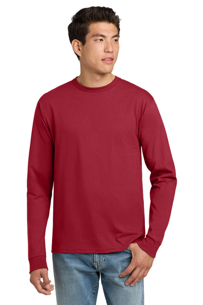 Hanes? - Authentic 100% Cotton Long Sleeve T-Shirt.  55