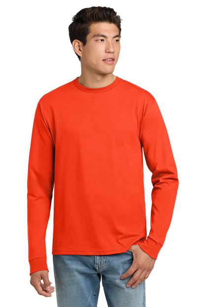Hanes? - Authentic 100% Cotton Long Sleeve T-Shirt.  55