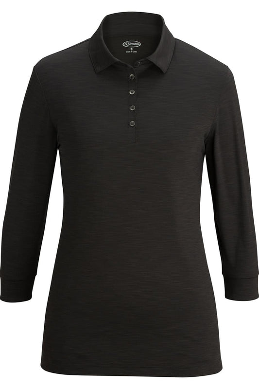 Optical Heather Mens Polo - 5590