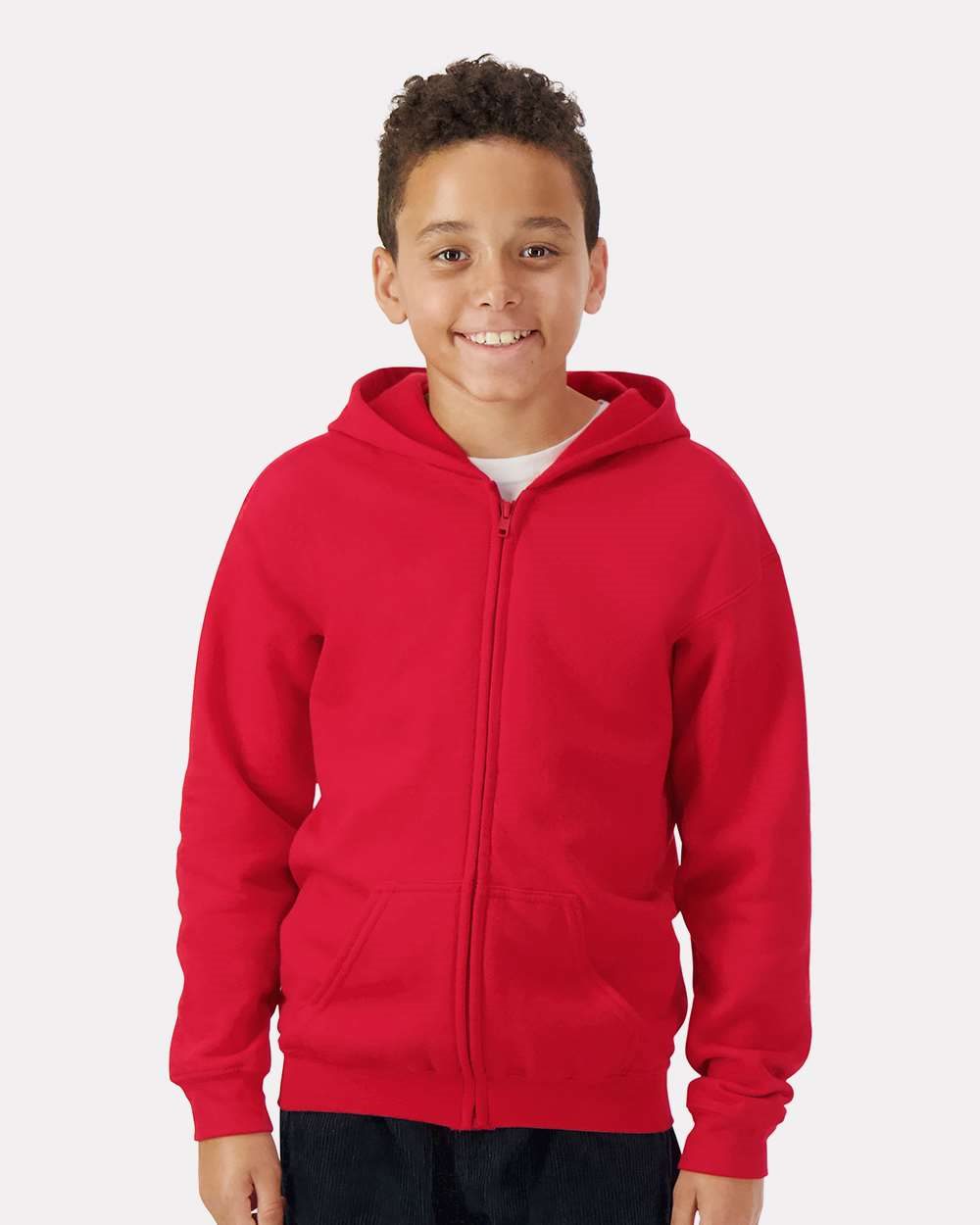 Gildan Heavy Blend™ Youth Full-Zip Hooded Sweatshirt - 18600B