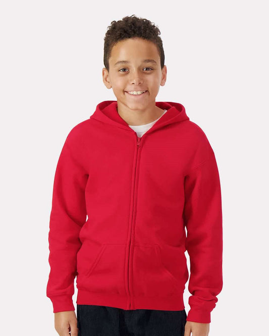 Gildan Heavy Blend™ Youth Full-Zip Hooded Sweatshirt - 18600B