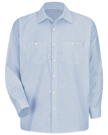 Men's Tall Industrial Stripe Work Shirt