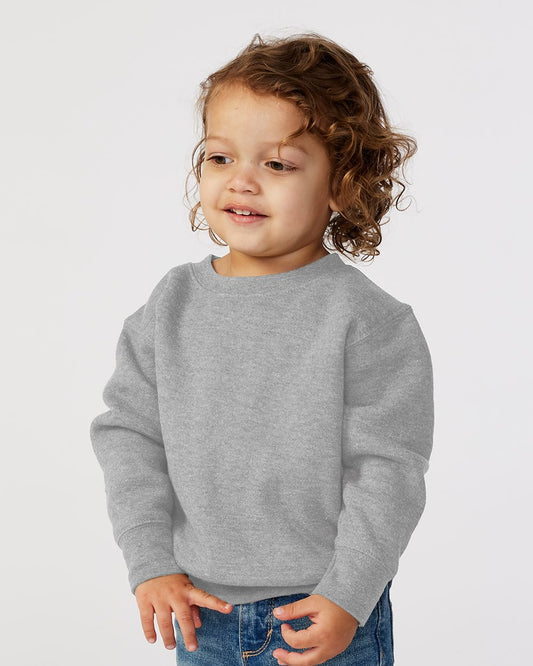 Rabbit Skins Toddler Fleece Crewneck Sweatshirt - 3317