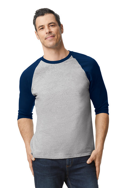 Gildan? Heavy Cotton&#8482; 3/4-Sleeve Raglan T-Shirt.