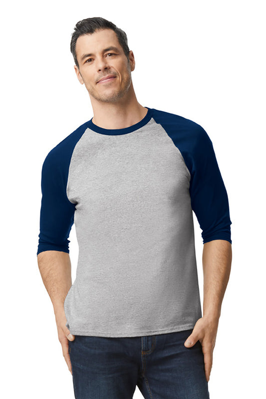 Gildan? Heavy Cotton&#8482; 3/4-Sleeve Raglan T-Shirt.