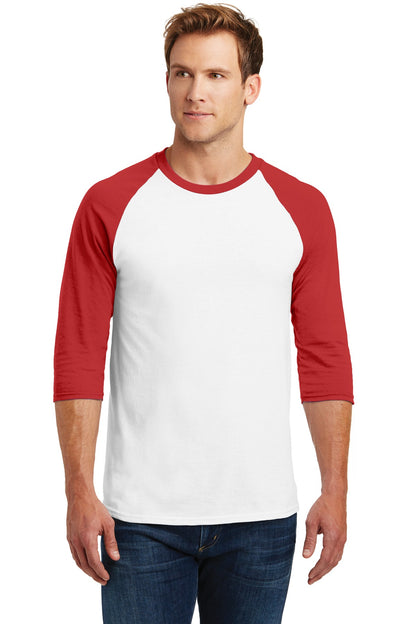 Gildan? Heavy Cotton&#8482; 3/4-Sleeve Raglan T-Shirt.