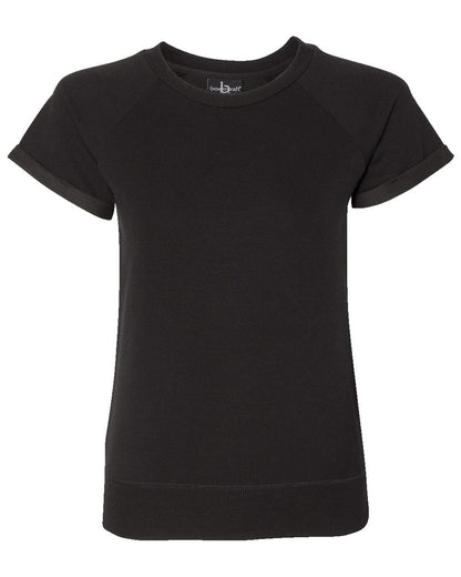 Boxercraft Women's Sweetheart French Terry Short Sleeve Pullover - R32