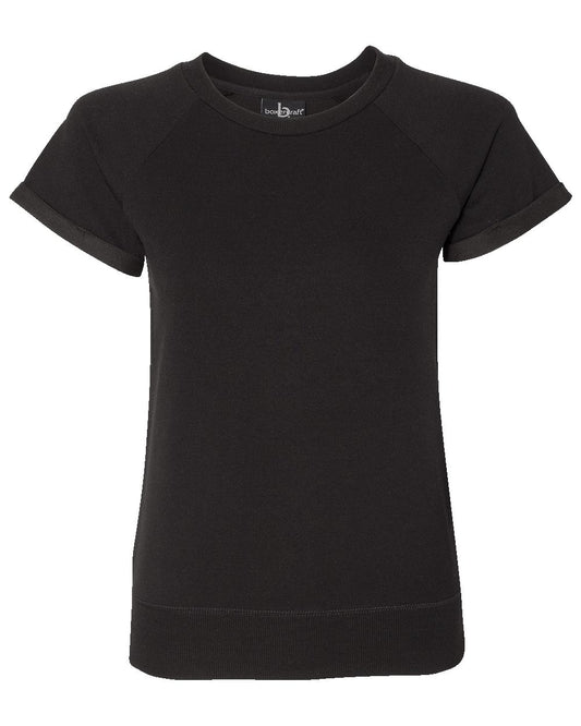 Boxercraft Women's Sweetheart French Terry Short Sleeve Pullover - R32