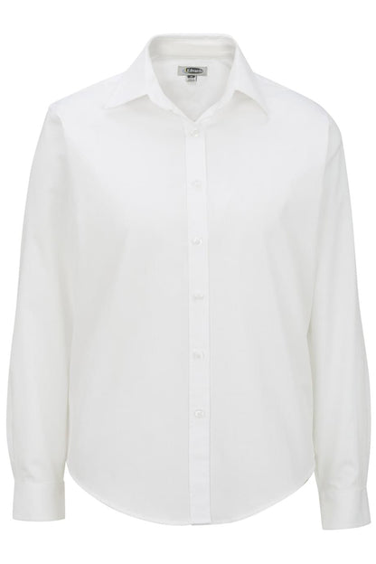 Pinpoint Oxford Long Sleeve Ladies Shirt - 5975