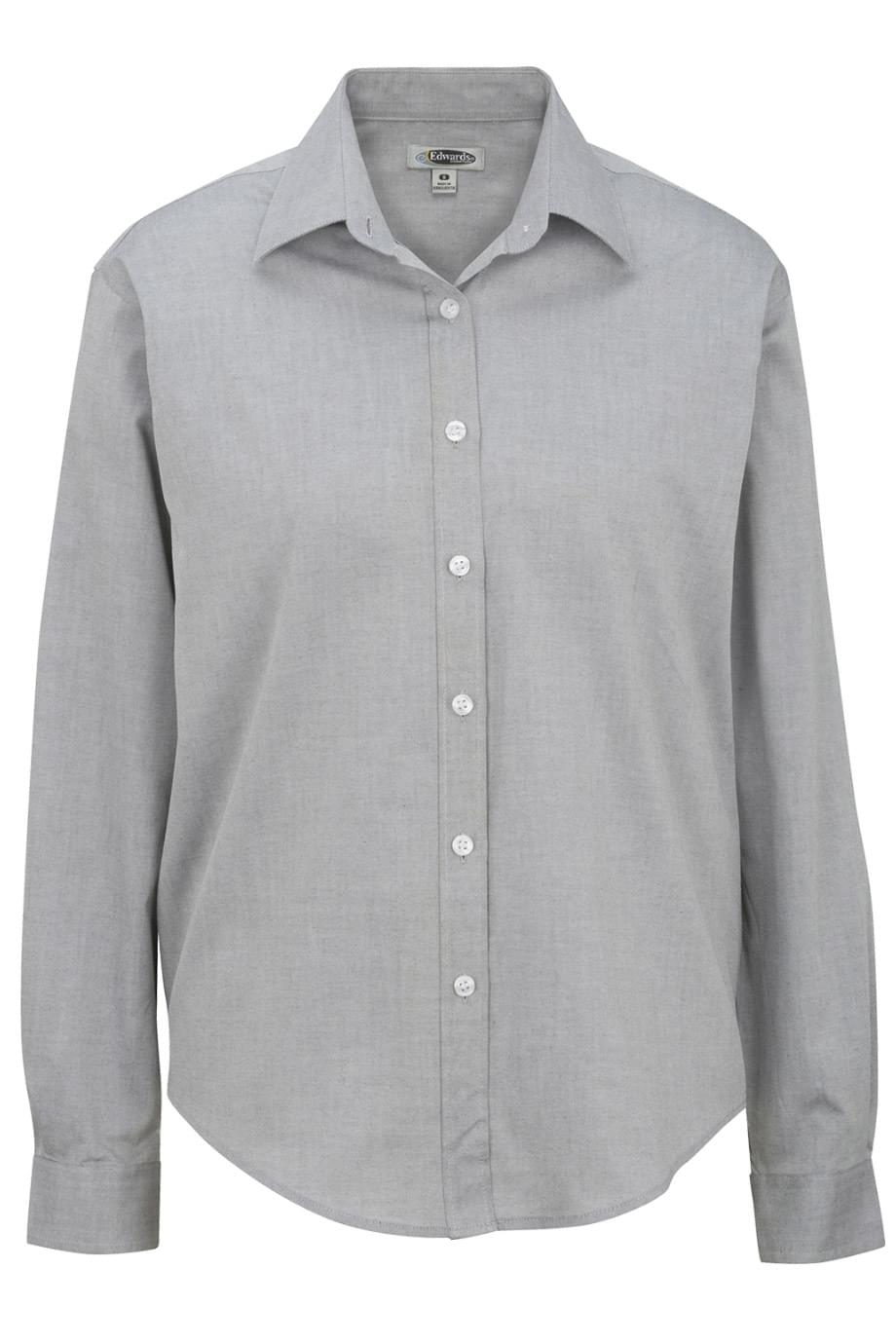 Pinpoint Oxford Long Sleeve Ladies Shirt - 5975