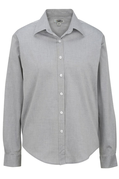 Pinpoint Oxford Long Sleeve Ladies Shirt - 5975