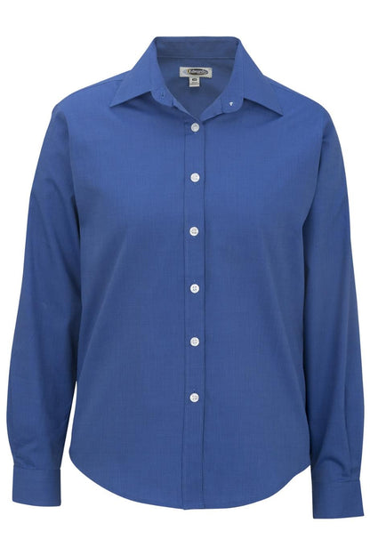 Pinpoint Oxford Long Sleeve Ladies Shirt - 5975