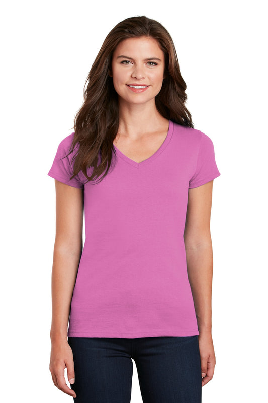 Gildan? Women's Heavy Cotton? 100% Cotton V-Neck T-Shir