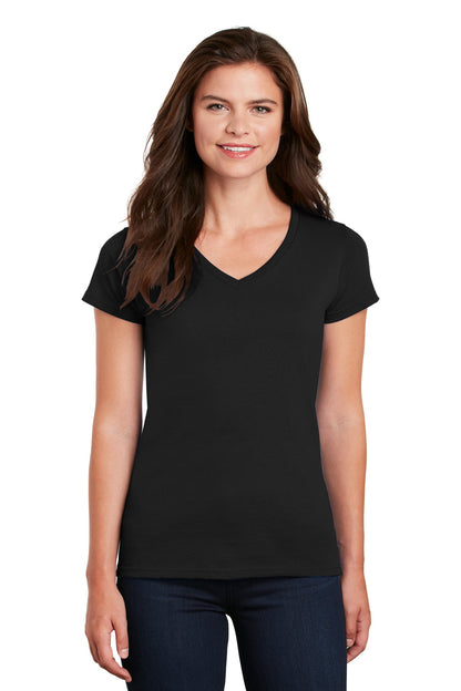 Gildan? Women's Heavy Cotton? 100% Cotton V-Neck T-Shir