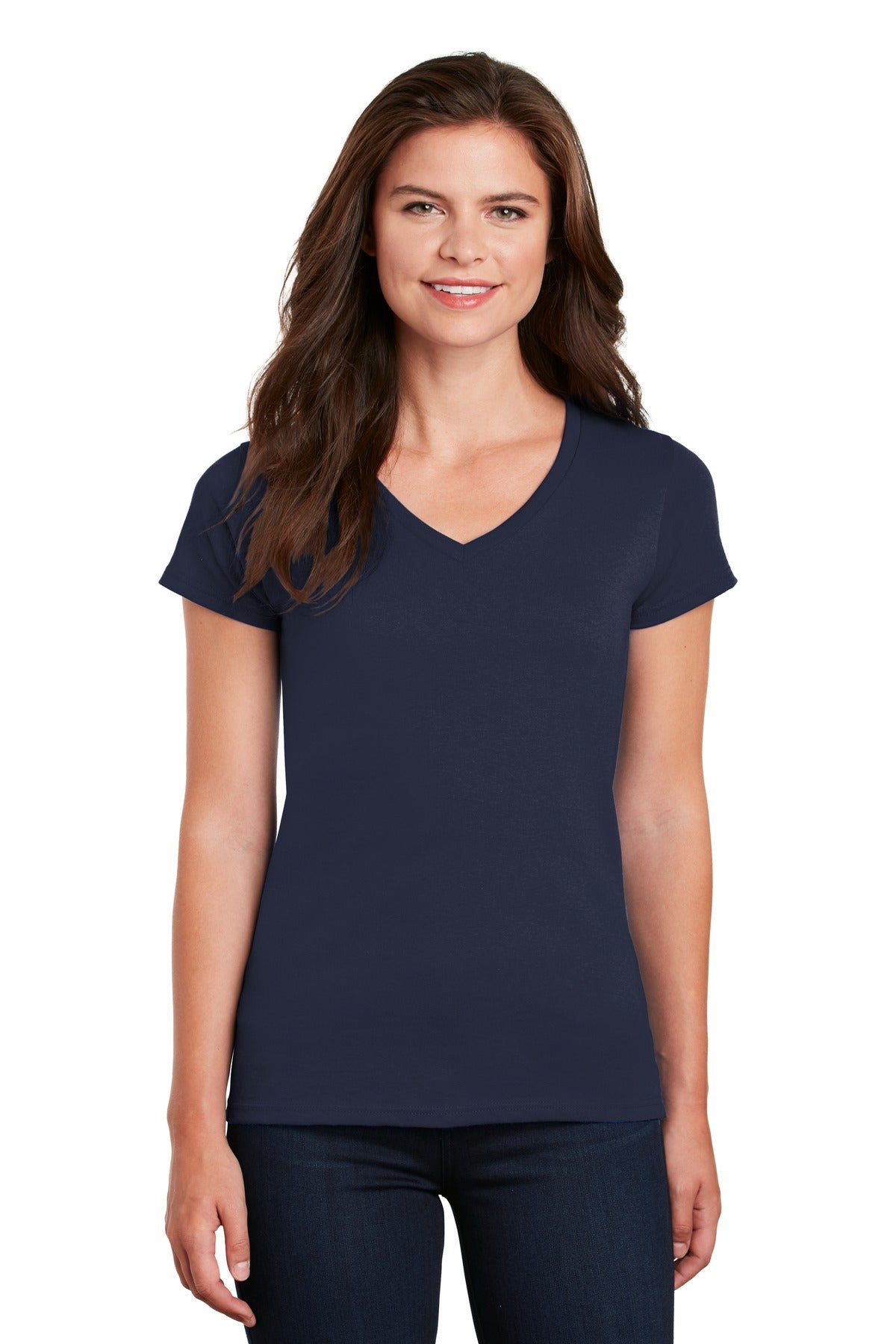 Gildan? Women's Heavy Cotton? 100% Cotton V-Neck T-Shir