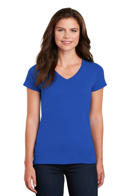 Gildan? Women's Heavy Cotton? 100% Cotton V-Neck T-Shir