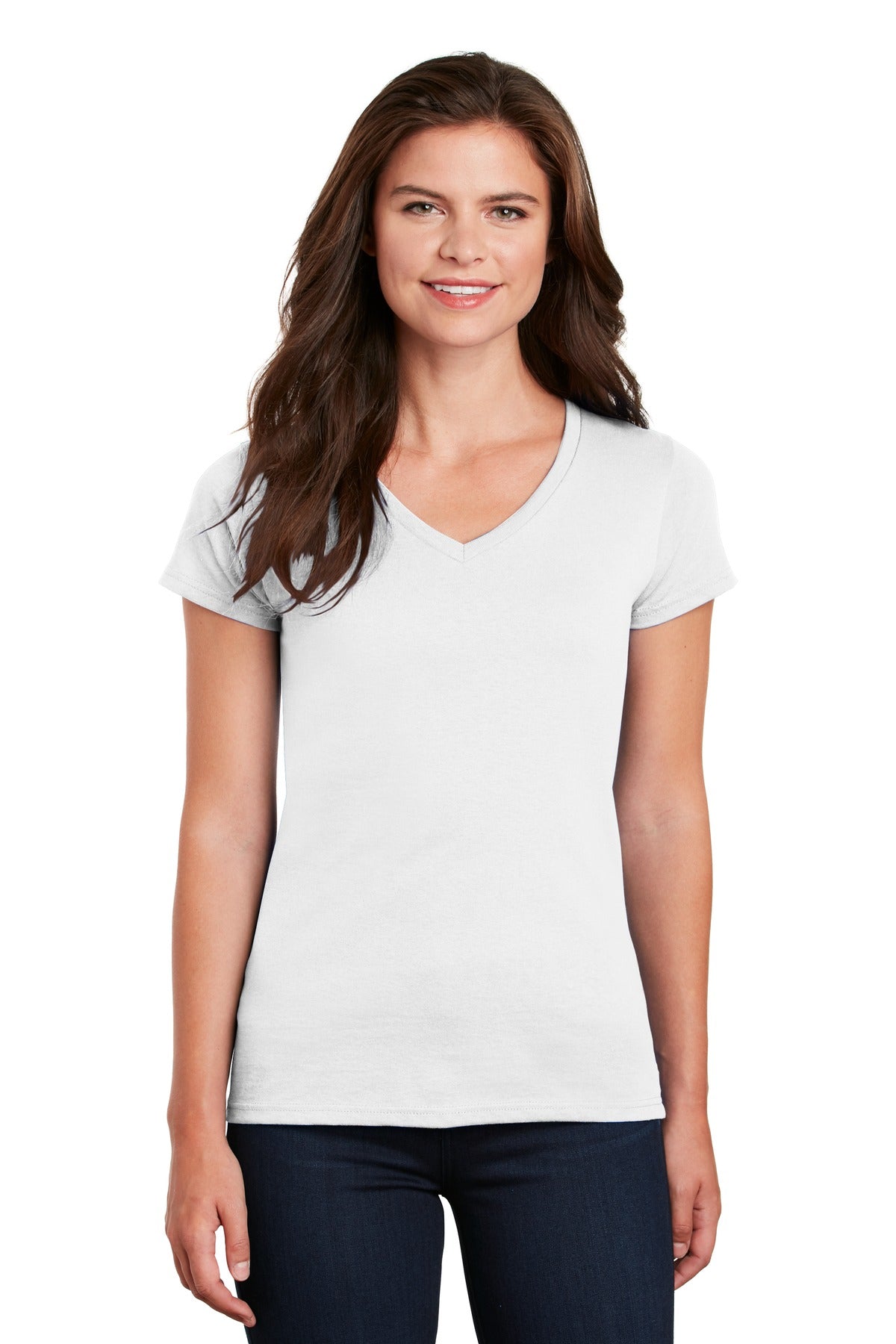 Gildan? Women's Heavy Cotton? 100% Cotton V-Neck T-Shir