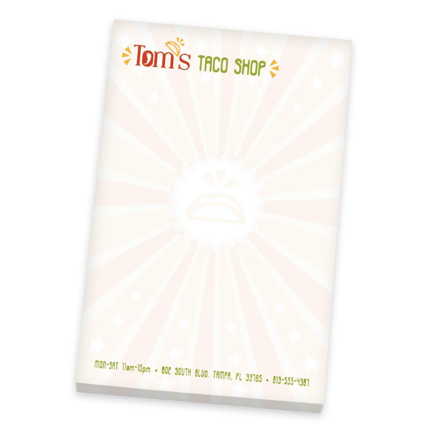 Souvenir 4 x 6 Scratch Pad 50 Sheet-NS4A6A50