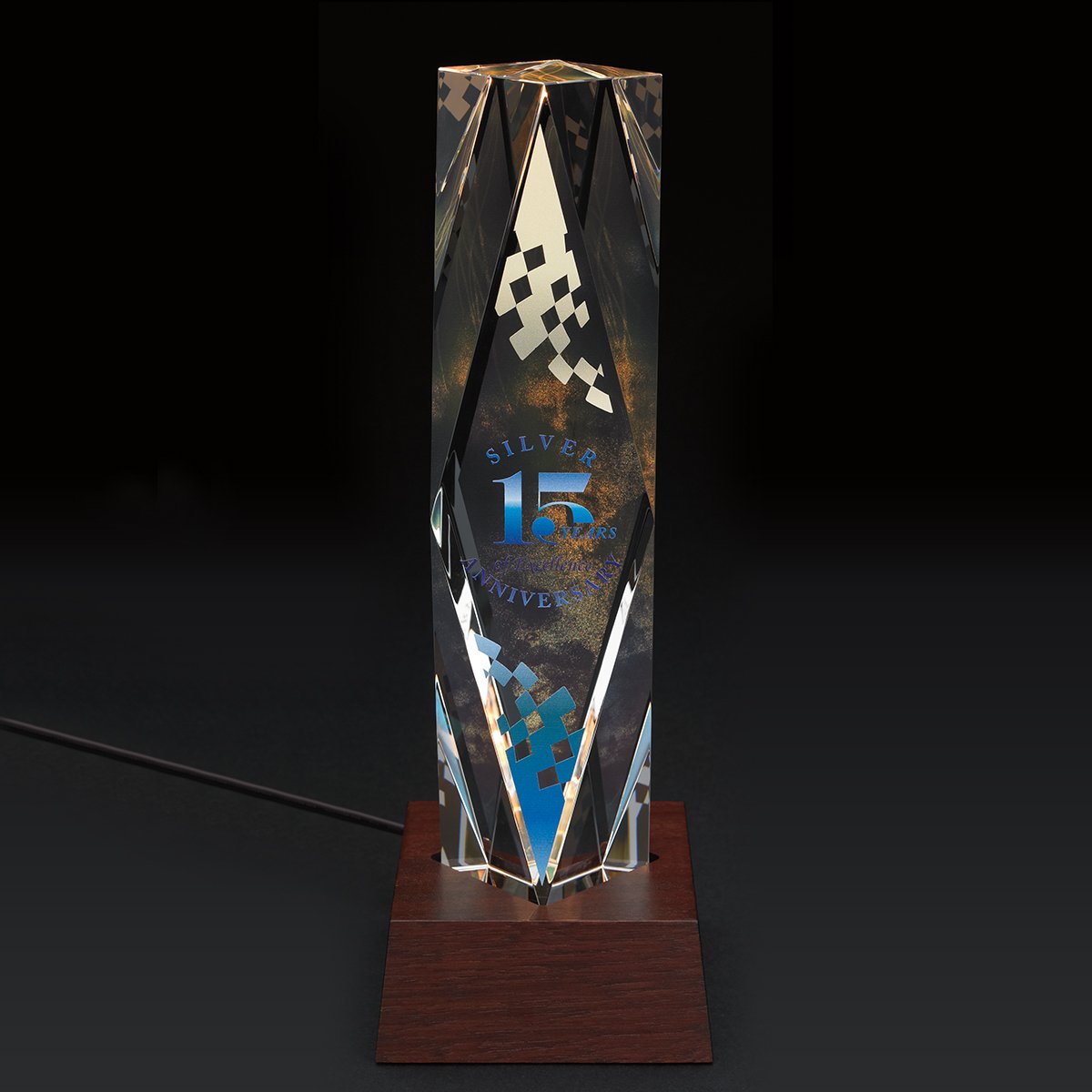 JAFFA Dramatis Award with Lighted Base-35401
