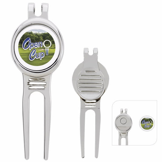 Good Value Golfers Divot Tool with Ball Marker-62253