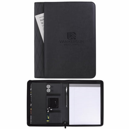 Stitch Zippered Padfolio-15949
