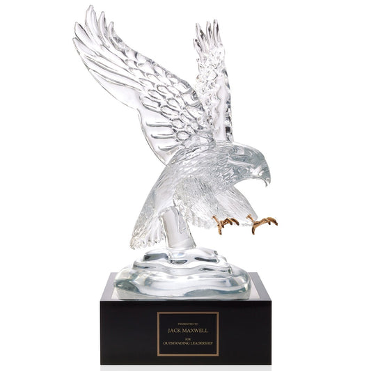 Pino Signoretto Eagle Award with 4 Lighted Pedestal-35621