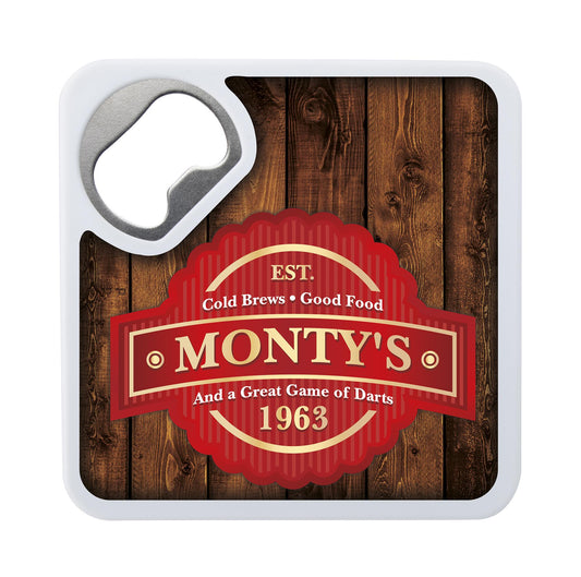 Good Value Bottle Opener Coaster-51013