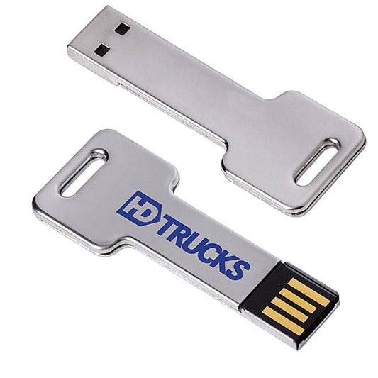 Universal Source 2 GB Silver Key USB 20 Flash Drive-31054