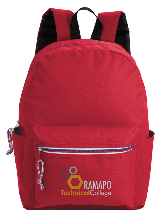 Good Value TriColor Zipper Backpack-16156