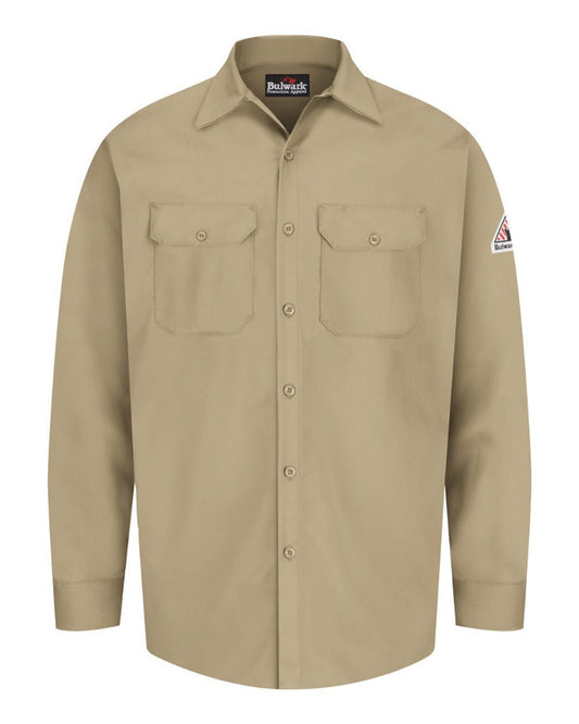 Bulwark Flame Resistant Excel Work Shirt - Tall Sizes - SEW2T