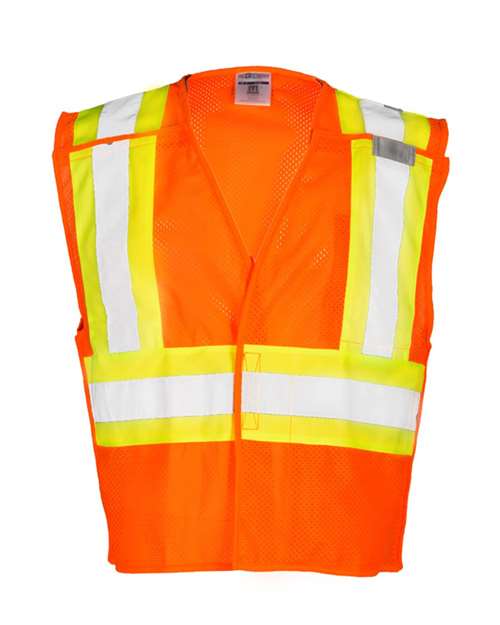 Unisex Contrasting Mesh Breakaway Vest