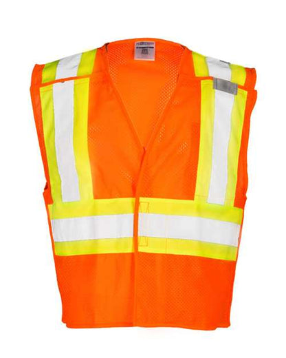 Unisex Contrasting Mesh Breakaway Vest