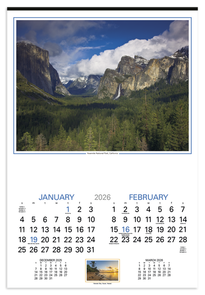 HotLine Products Our Country Executive Calendar-607