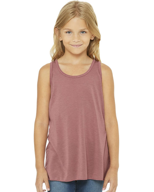 BELLA + CANVAS Youth Flowy Racerback Tank - 8800Y