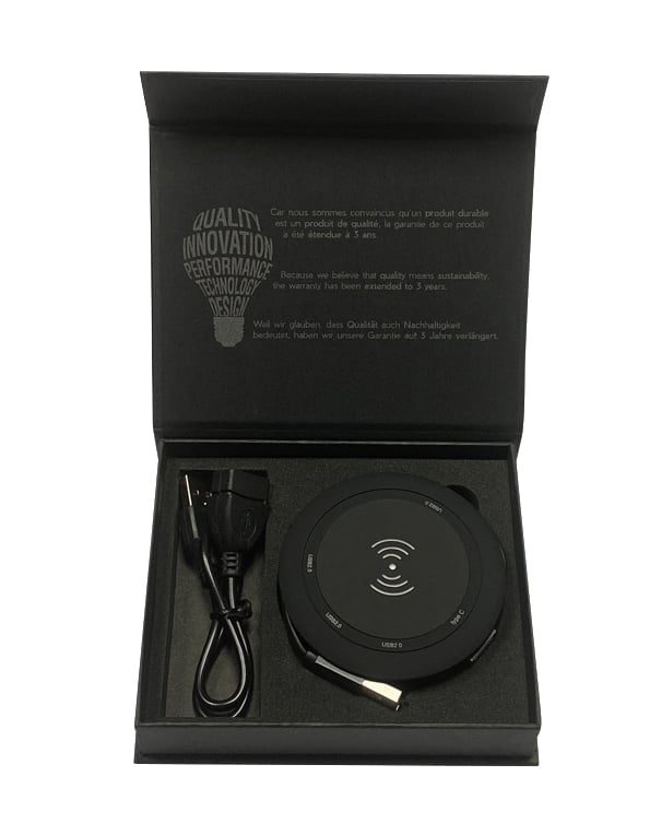 SCX Innovative Design Wireless Charger  4 Hub 20-32469
