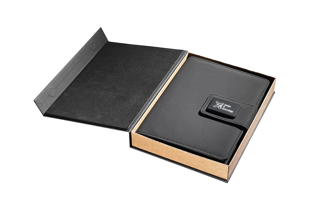 SCX Innovative Design Notebook A5 with Power Bank 4000 mAh-32472