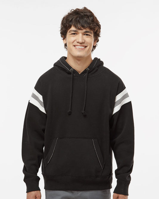 J. America Vintage Athletic Hooded Sweatshirt - 8847