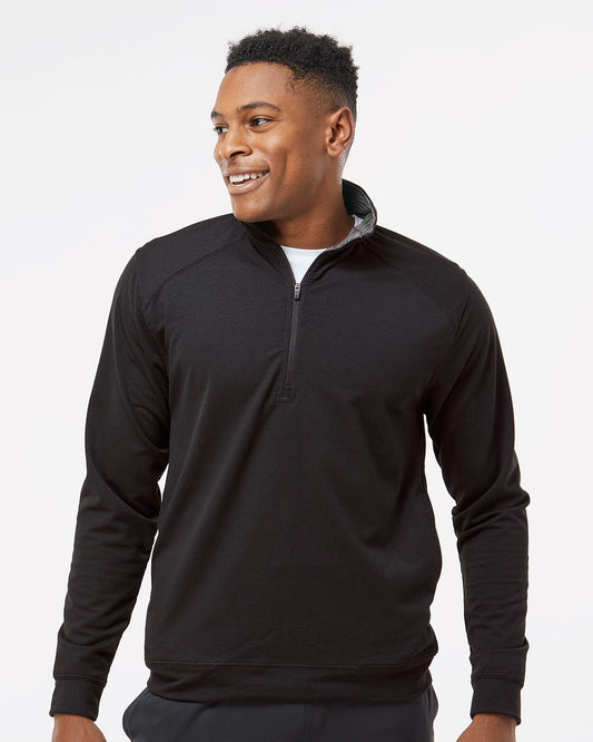 J. America Omega Stretch Quarter-Zip Pullover - 8434