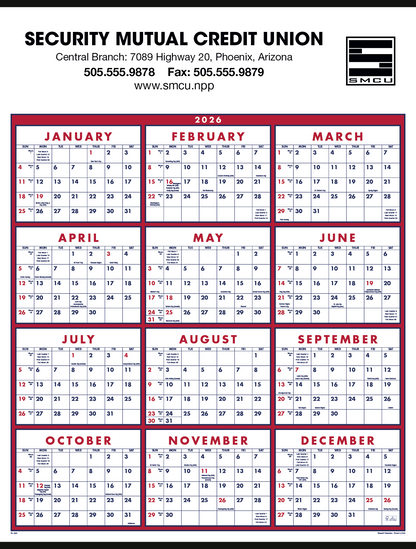 Triumph Calendars SpanAYear Calendar-6203