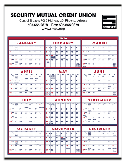 Triumph Calendars SpanAYear Calendar-6203