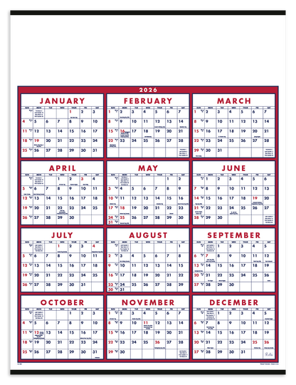 Triumph Calendars SpanAYear Calendar-6203