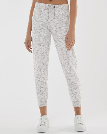 J. America Women’s Mélange Fleece Joggers - 8675
