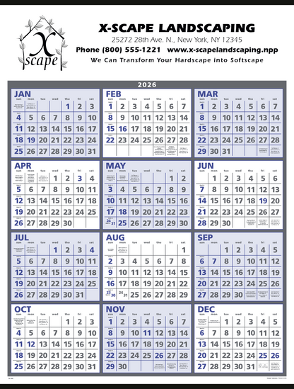 Triumph Calendars SpanAYear Calendar-6206