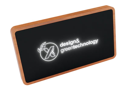 SCX Innovative Design Maple Wood Wireless Power Bank 5000 mAh-32494