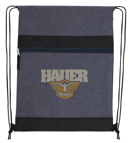 Good Value RPET TwoTone Drawstring Backpack-16167