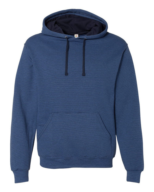 Fruit of the Loom Sofspun® Microstripe Hooded Sweatshirt - SF77R